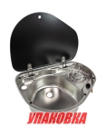 Плита газовая с мойкой левой, стеклянная крышка, Marine Rocket (упаковка из 2 шт.)