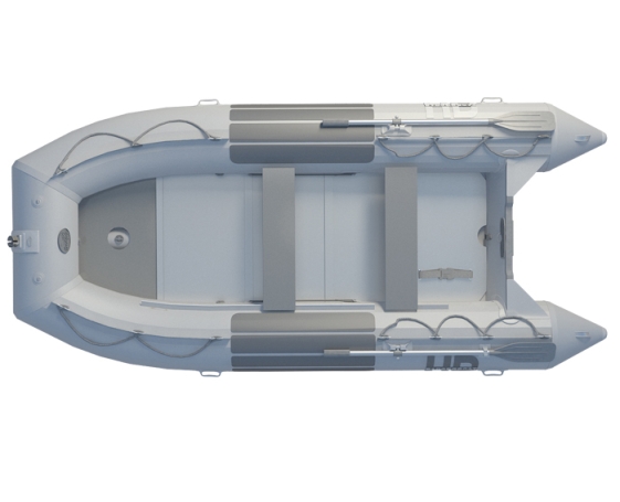 Надувная лодка Badger HD430 (Черный)