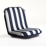 Сиденье ComfortSeat MarineClassic (Mini) 75x48x8см, 2,9кг, Сине-белая полоска