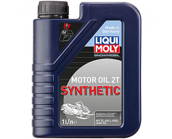 Синтетическое моторное масло LIQUI MOLY Snowmobil Motoroil 2T Synthetic  1L 2382
