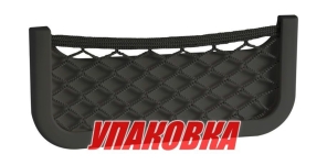 Купить Osculati Накладной карман с сеткой 250x115x10 мм, черный (упаковка из 4 шт.) у официального дилера со скидкой