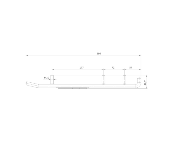 Конек лыжи снегохода BRP 100313T