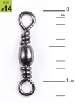 Вертлюги LJ Pro Series BARREL 014 10шт.