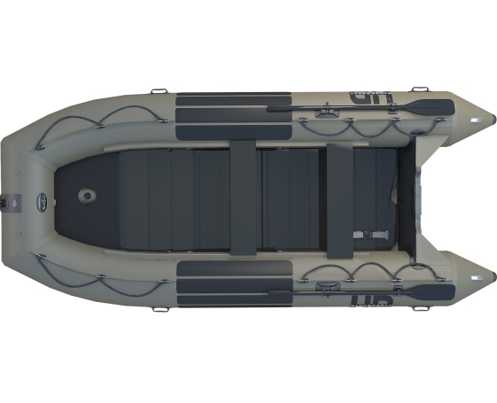 Надувная лодка Badger HD390 (Черный)