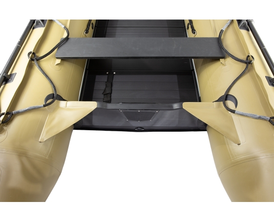 Надувная лодка Badger HD390 (Черный)