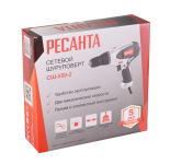Сетевой шуруповерт Ресанта СШ-550-2