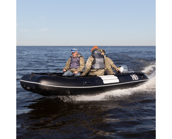 Надувная лодка Badger HD430 (Черный)