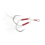 Крючок Assist VMC 7117 TI (олово) №3/0 (3 пары)