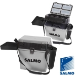 Ящик рыболовный зимний Salmo 2-х ярус.(из 5-ти частей) пласт. 39.5x24.5x38см сер. арт.2075