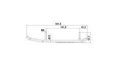 Конек лыжи снегохода Yamaha 100311T