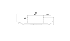 Конек лыжи снегохода BRP 100326T