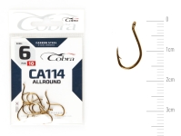 Крючки Cobra ALLROUND сер. CA114 разм. 006 10шт.