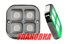 Подводный огонь UDS70, зеленый свет, 4w, Marine Rocket (упаковка из 4 шт.)