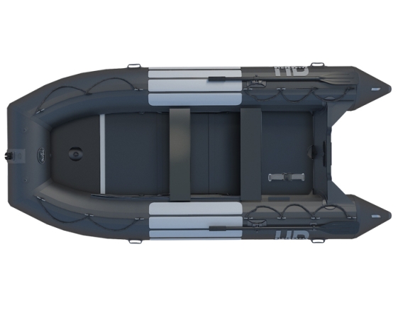 Надувная лодка Badger HD370 (Черный)