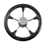 Купить Osculati Рулевое колесо Osculati, диаметр 350 мм, цвет черный у официального дилера со скидкой