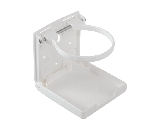 Подстаканник складной регулируемый, белый