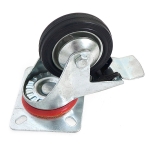 Купить Kingsender Колесо KINGSENDER 80 мм на поворотном кронштейне с тормозом N182080DB у официального дилера со скидкой