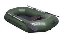 Надувная лодка ПВХ UREX 200, зеленая