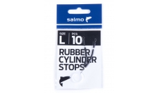 Стопоры резиновые Salmo RUBBER CYLINDER STOPS р.003L 10шт.