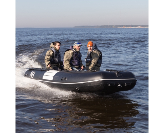 Надувная лодка Badger HD370 (Черный)