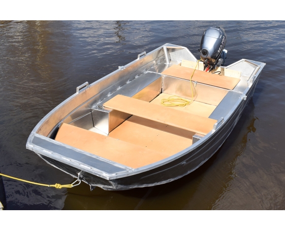 Корпусная лодка Виза-Яхт ВИЗА Алюмакс-355 днище 2мм