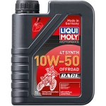 Синтетическое моторное масло LIQUI MOLY Motorbike 4T Synth 10W-50 Offroad Race 1L 3051