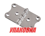 Купить AAA Петля 77х41х2 мм нержавеющая (упаковка из 105 шт.) у официального дилера со скидкой