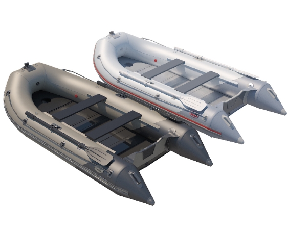 Надувная лодка Badger SL370 AL (Серый)