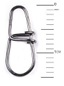 Застежки LJ Pro Series CROSSLOCK 003 5х7шт. набор