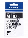 Стопоры резиновые Salmo RUBBER CYLINDER STOPS р.002M 10шт.