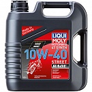 Синтетическое моторное масло LIQUI MOLY Motorbike 4T Synth Street Race 10W-40  4L 20754