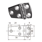 Петля CIM асимметричная 1-1/2