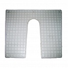 Накладка на транец SUMAR 430х350, пластмасса 338/C