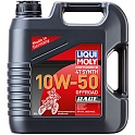 Синтетическое моторное масло LIQUI MOLY Motorbike 4T Synth 10W-50 Offroad Race 4L 3052