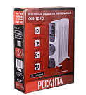 Масляный радиатор РЕСАНТА ОМ-12НВ с вентилятором