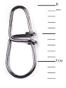 Застежки LJ Pro Series CROSSLOCK 0015 5х10шт. набор