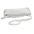 Трёхпрядный трос швартовый SANTONG ROPE 16мм*10м белый