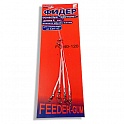 Оснастка фидерная FEEDER-GUM прозр. нить 40см 2шт. арт.FG-40-120