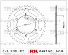 Звезда для мотоцикла ведомая RK Chains B4008-43
