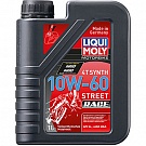 Синтетическое моторное масло LIQUI MOLY Motorbike 4T Synth Street Race 10W-60 1L 1525